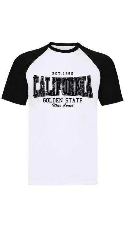 California GS Black Baseball T-shirt.jpg