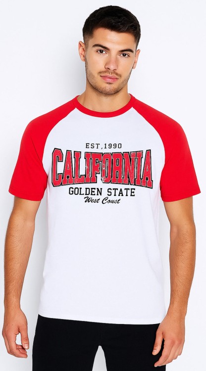 California GS Red Baseball T-shirt L.jpg