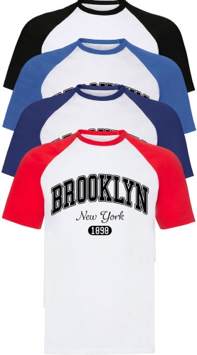 Brooklyn Red Baseball T-shirt multi.jpg