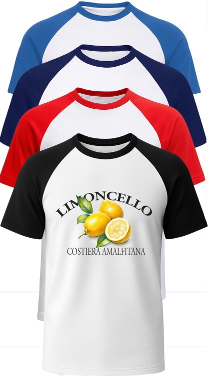 Limoncello  Baseball T-shirt_ Multi.jpg