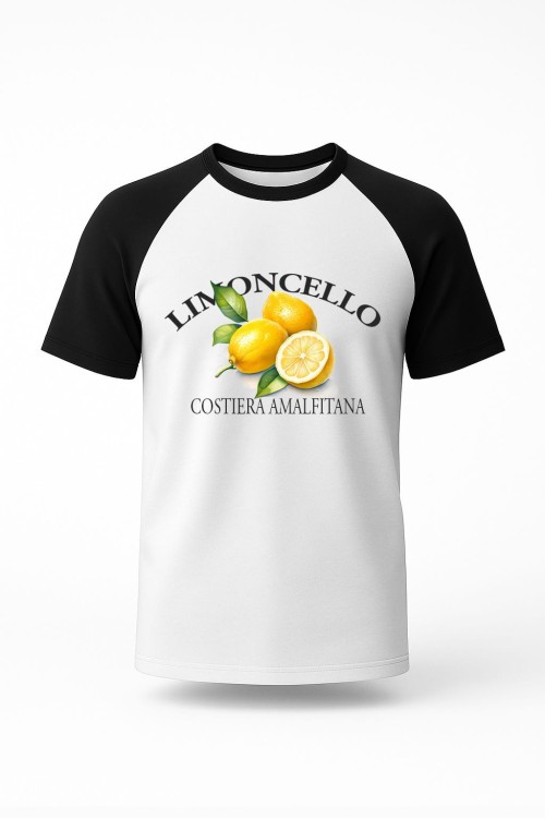 Limoncello BLACK Baseball T-shirt.jpg