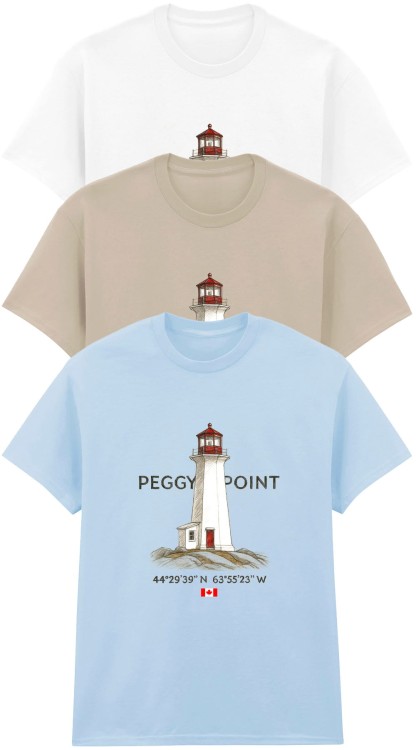 Peggy's Point White Heavy T-Shirt X3.jpg