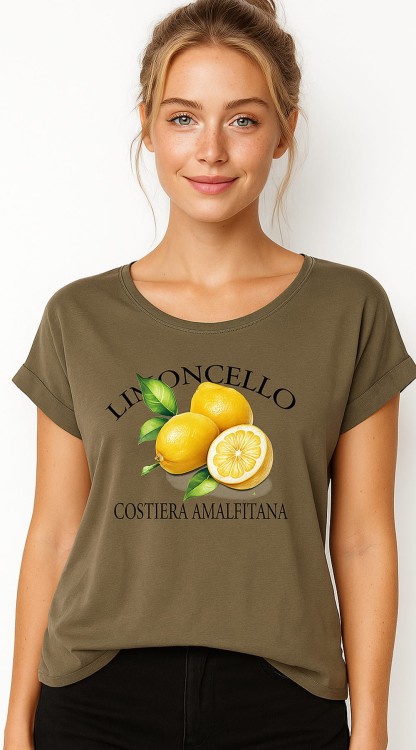Limoncello Olive Ladies Long Slub Tee Front_L.jpg