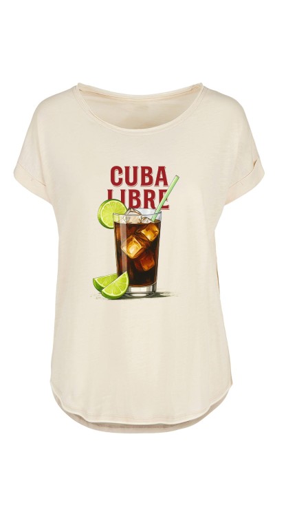 Cuba Libre  White Sand Ladies Long Slub Tee Front.jpg
