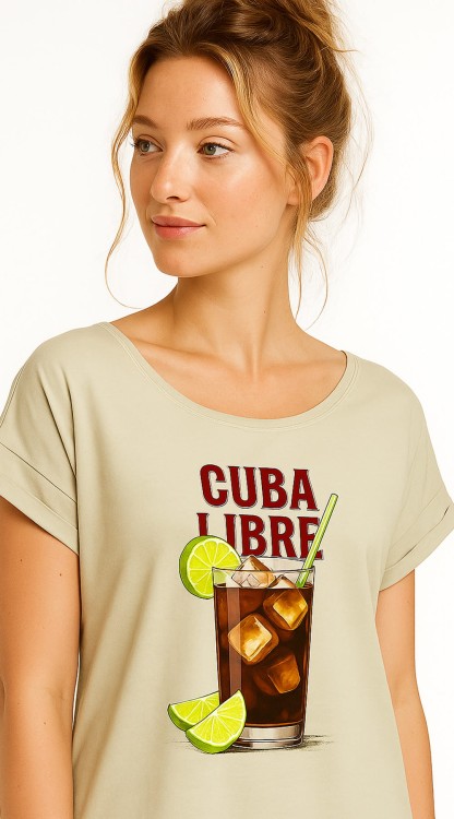 Cuba Libre Soft Salvia Ladies Long Slub Tee Front_L_1.jpg