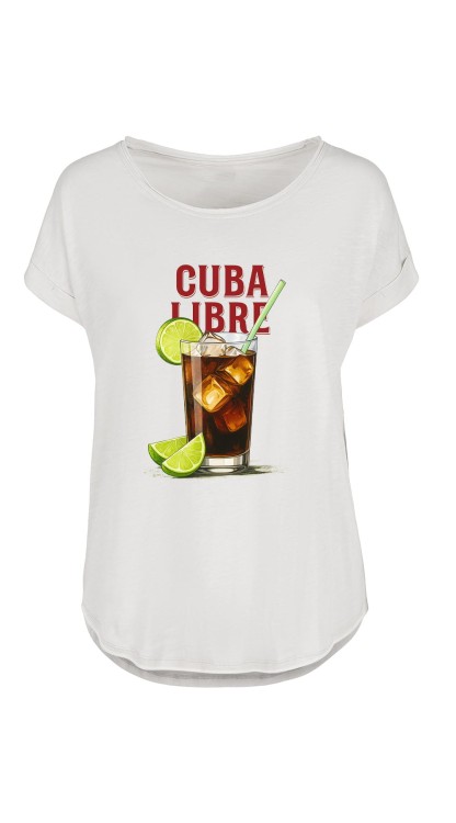 Cuba Libre White Ladies Long Slub Tee Front.jpg