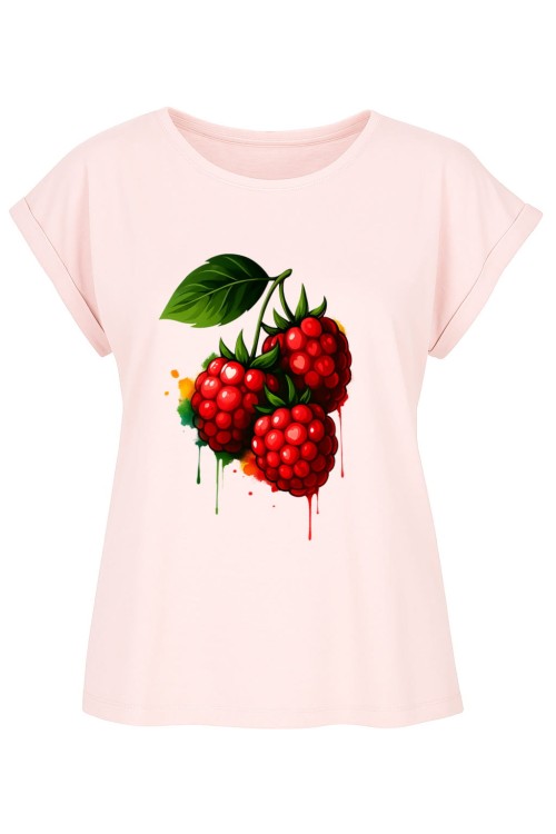 Raspberries Pink Ladies Extended Shoulder Tee.jpg