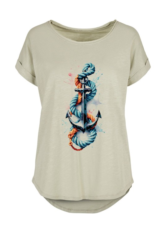 let's sail Soft Salvia Ladies Long Slub Tee Front.jpg