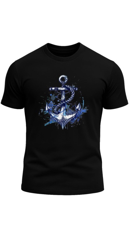 Anchor Splash T-Shirt HC Black.jpg