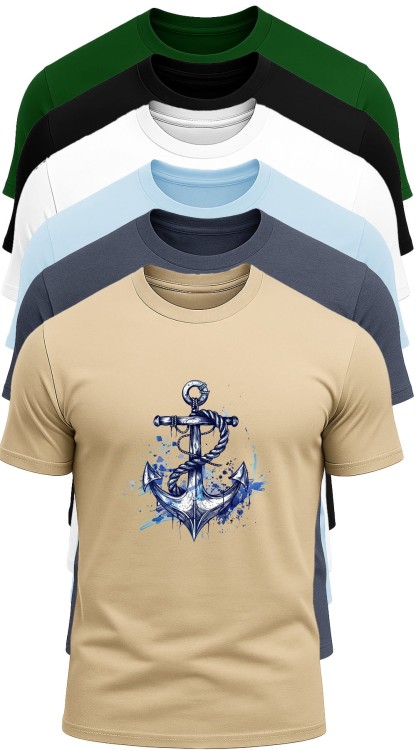 Anchor Splash T-Shirt HC Multi.jpg