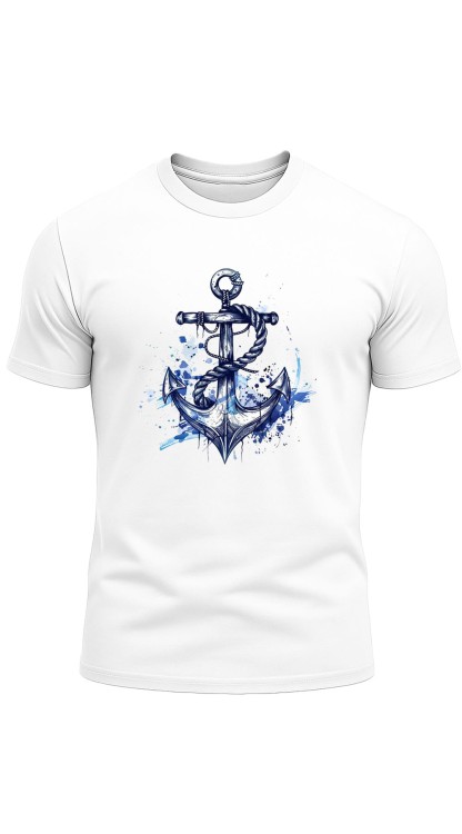 Anchor Splash T-Shirt HC White.jpg