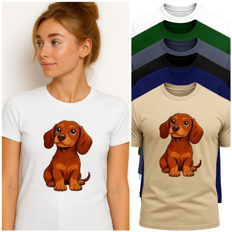 Dachshund T-Shirt HC Front Coll.jpg