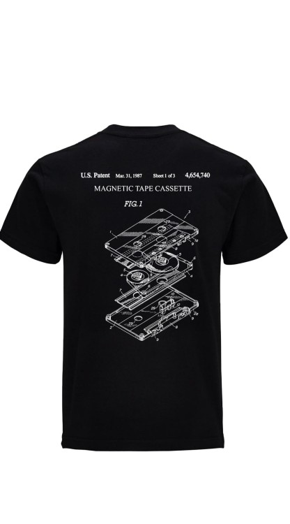 Magnetic Tape T-Shirt Black Back.jpg