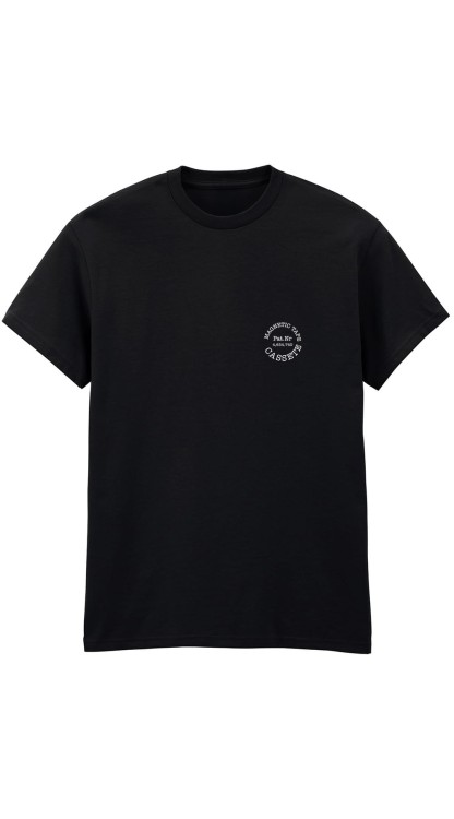 Magnetic Tape T-Shirt Black Front.jpg