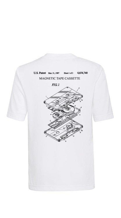 Magnetic Tape T-Shirt White Back.jpg