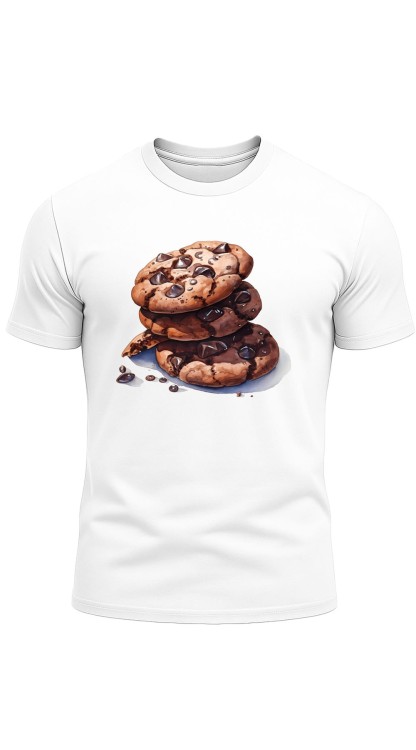 Choco cookieT-Shirt HC White.jpg