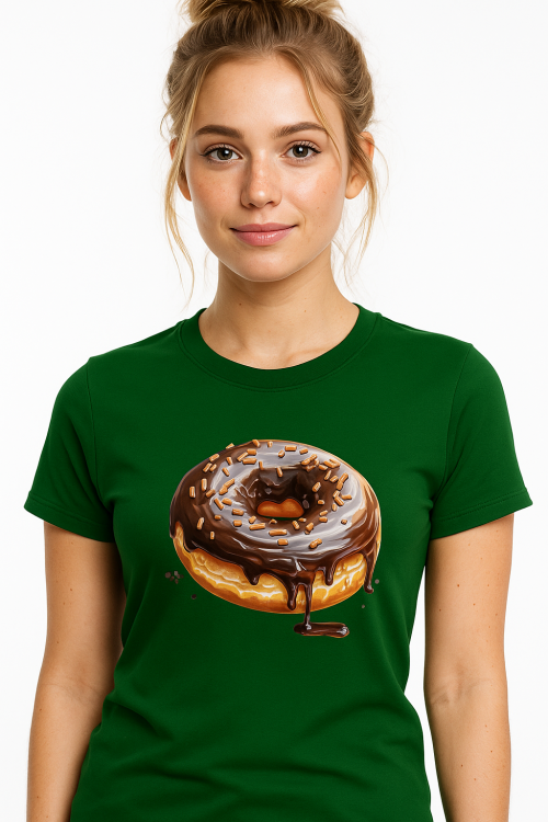 Donut T-Shirt HC Forest Green_L.png