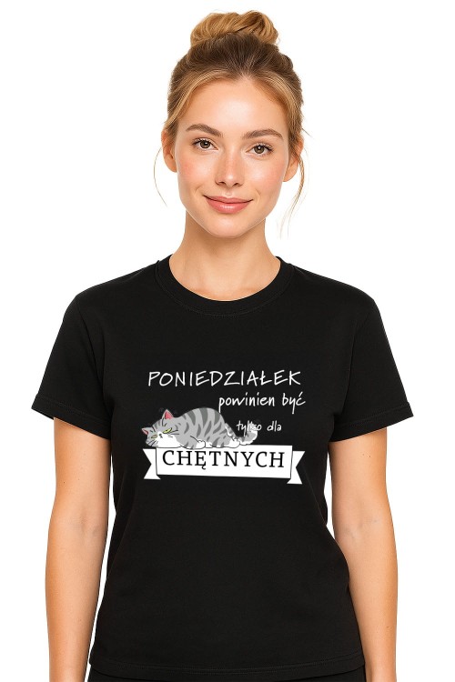Poniedziałek dla....Black T-Shirt HC_L.jpg