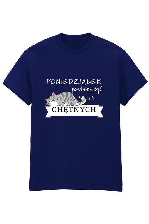 Poniedziałek dla....Navy T-Shirt HC.jpg