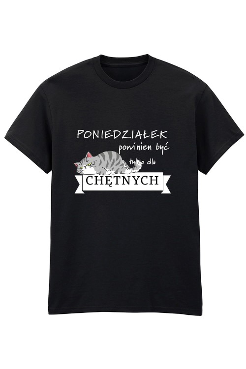 Poniedziałek dla....Black T-Shirt HC.jpg