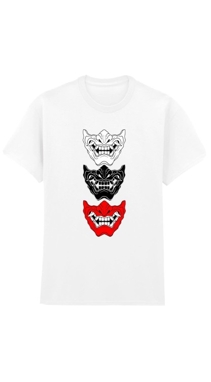 Samuraj mask Black White.jpg