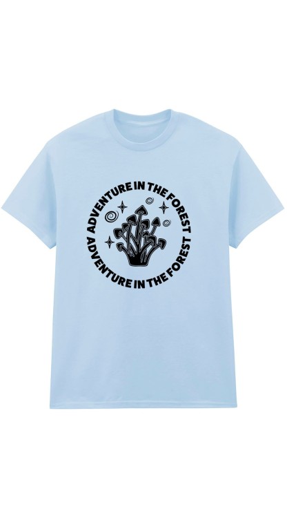Adventure in The Forest T-Shirt HC Sky Front.jpg