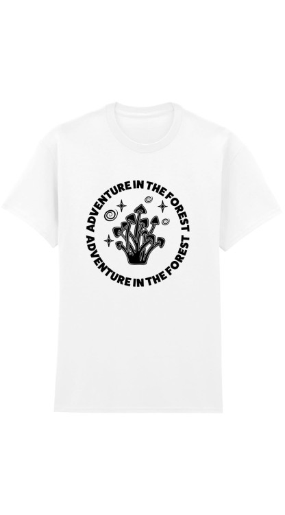 Adventure in The Forest T-Shirt HC White Front.jpg