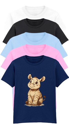 Rhino_1  Kids T-Shirt.jpg
