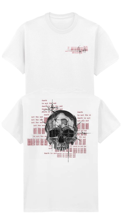 T-Shirt HC White Front Back - Death is not the end.jpg