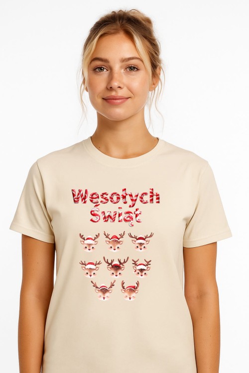Wesołych Świat Sand T-Shirt_L.jpg