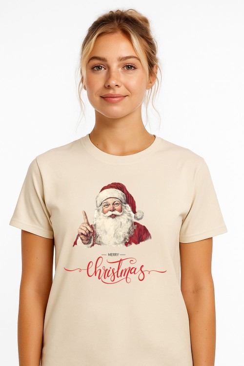 Santa Christmas Sand T-Shirt_L.jpg