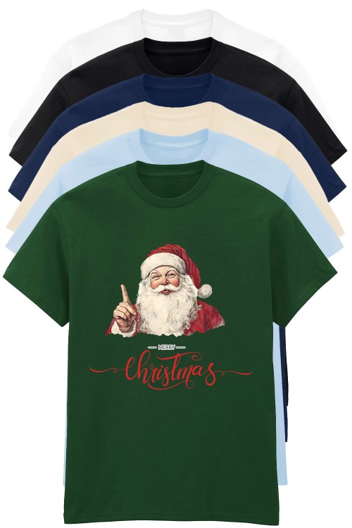 Santa Christmas T-Shirt Multi.jpg