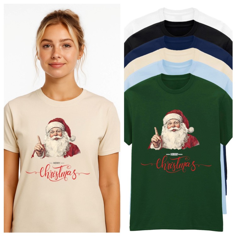 Santa Christmas T-Shirt Multi_L.jpg