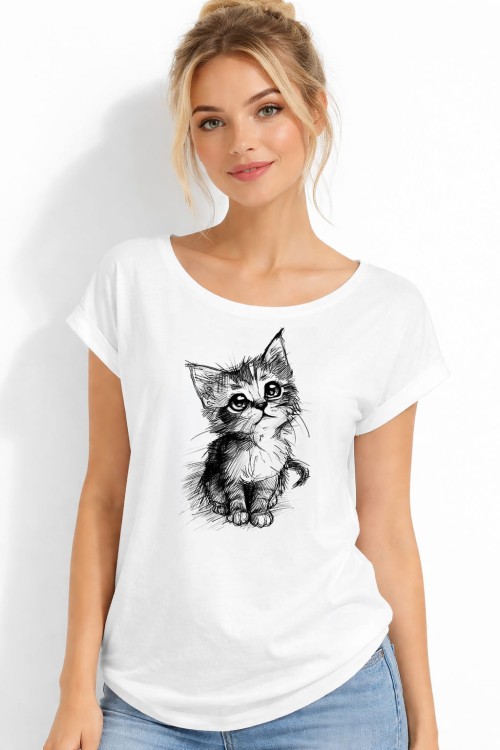 Draw Cat Long Slub Soft White_L.jpg