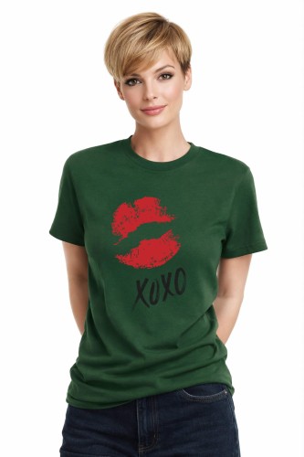 XOXO T-Shirt Green_L.jpg
