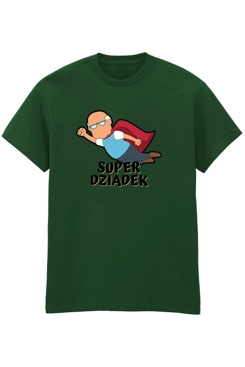 Super Dziadek  T-Shirt HC green.jpg