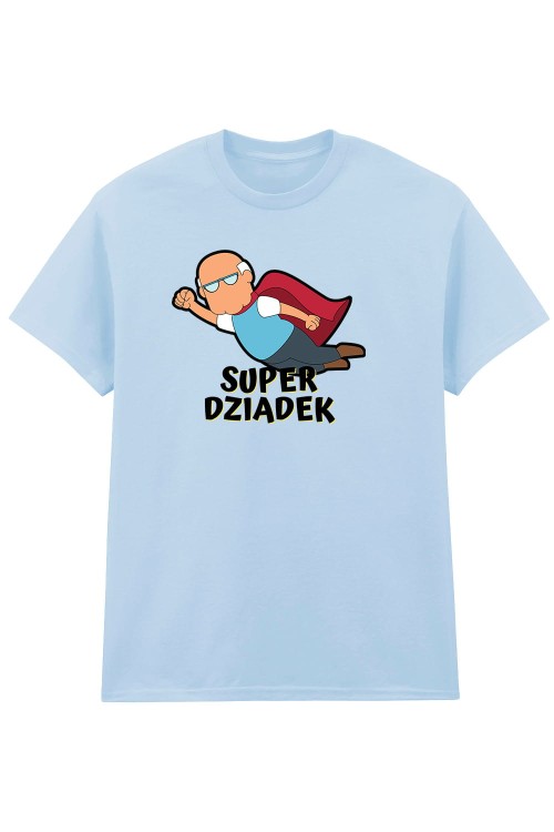 Super Dziadek  T-Shirt HC Sky.jpg