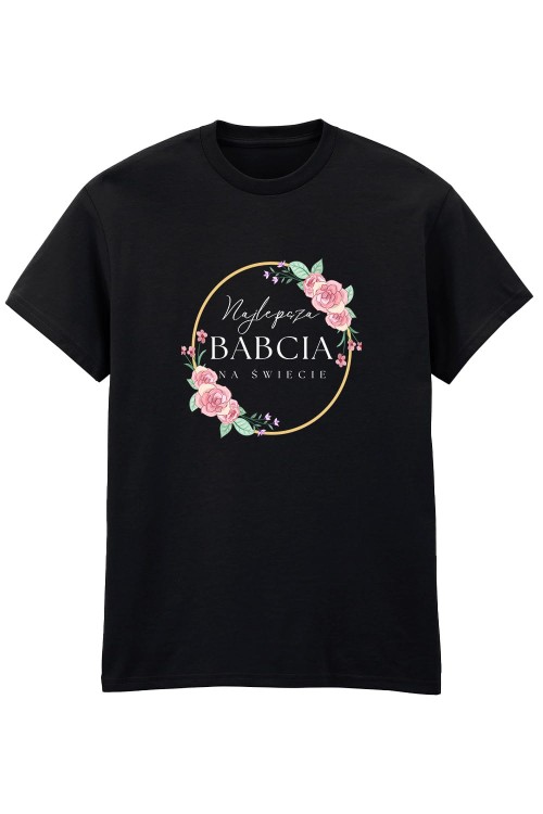 Najlepsz Babcia na świecie T-Shirt HC Black_1.jpg