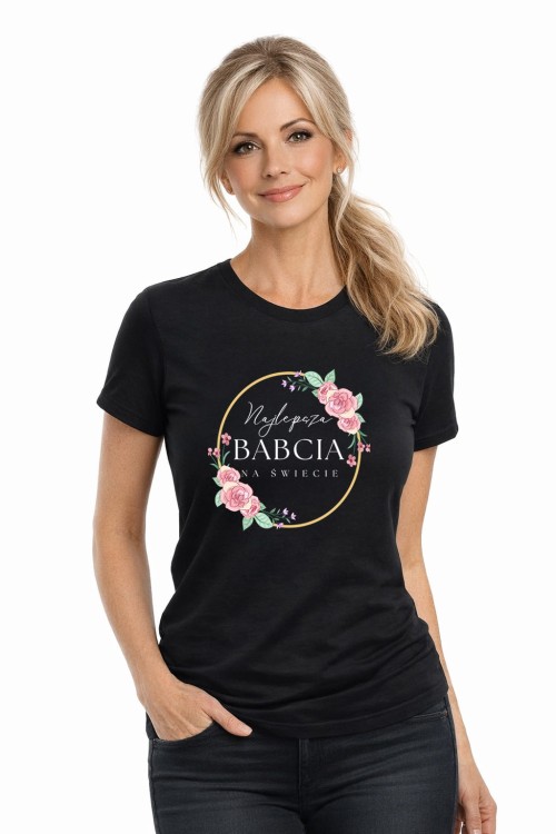 Najlepsz Babcia na świecie T-Shirt HC Black_1_L.jpg
