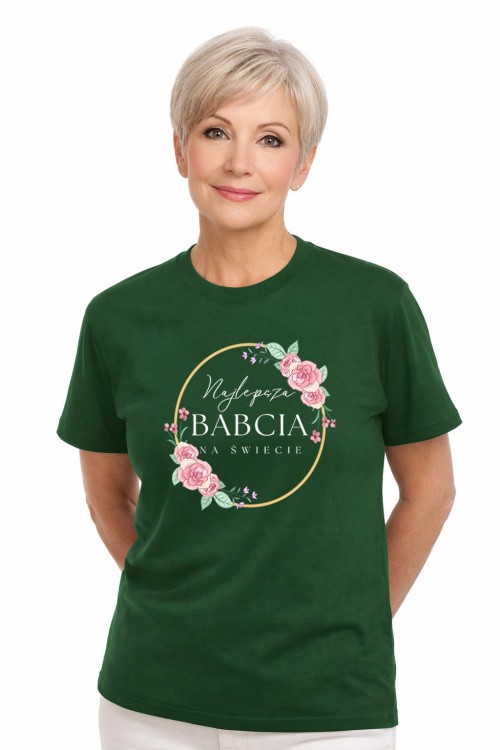 Najlepsz Babcia na świecie T-Shirt HC Green_1_L.jpg