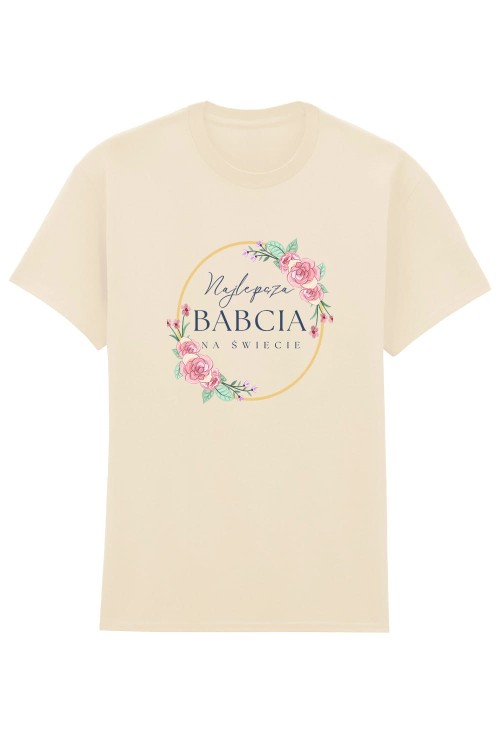 Najlepsz Babcia na świecie T-Shirt HC Sand_1.jpg