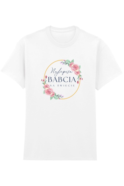 Najlepsz Babcia na świecie T-Shirt HC White_1.jpg