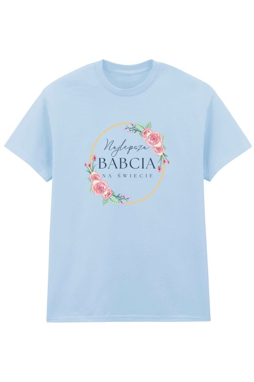 Najlepsz Babcia na świecie T-Shirt HC Sky_1.jpg