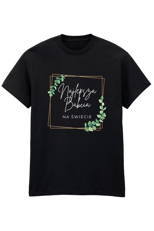 Najlepsz Babcia na świecie T-Shirt HC Black.jpg