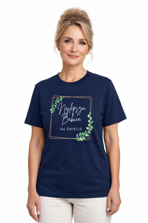Najlepsz Babcia na świecie T-Shirt HC Navy_L.jpg