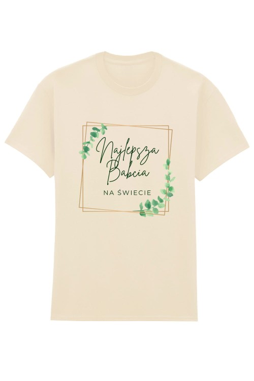 Najlepsz Babcia na świecie T-Shirt HC Sand.jpg