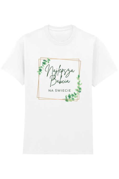 Najlepsz Babcia na świecie T-Shirt HC White.jpg