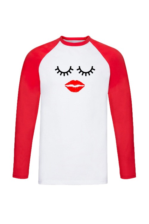 Japan Love White-Red Long Baseball.jpg
