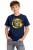 Roboface Yellow  kids T-shirt Navy_L.jpg