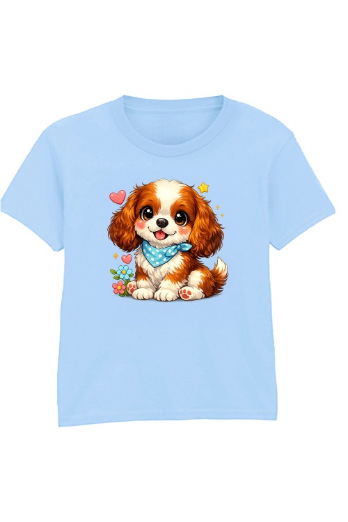 Sweet Spaniel Kids T-Shirt Sky.jpg
